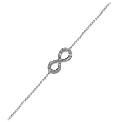 Diamant Unendlichkeitsarmband
