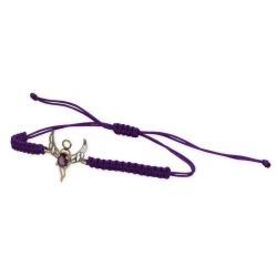 Amethyst Weisheitsengel Gold Armband