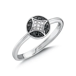 Schwarz-Weiß Diamant