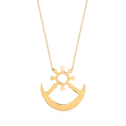 Liebessymbol Goldkette (Osram ne Nsoromma)