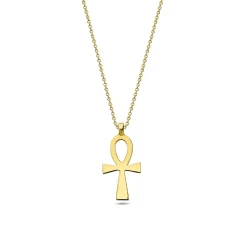 Symbol für Ewiges Leben Goldkette (Ankh)