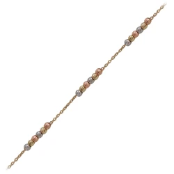 14 Karat Dorika Gold Kugelarmband