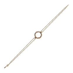 14 Karat Gold Italienisches Design Dorissa Armband