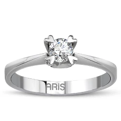 0,30 Karat G Farbe Diamant Solitärring Lissabon