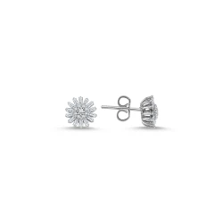Diamant Baguette Ohrring