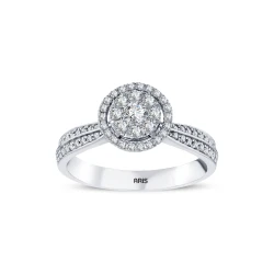 0,44 Karat Fantasie-Diamant-Design-Ring