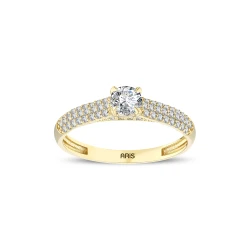 0,58 Karat Diamant Solitär Ring