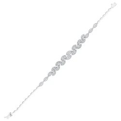 1,14 Karat Marquise-Diamantarmband
