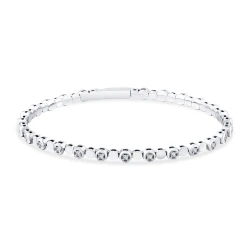 0,41 Karat Diamant-Spangenarmband