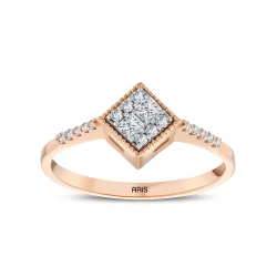 Prinzess-Effect-Diamantring