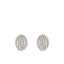 0,48 Karat Diamantohrringe