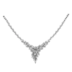 1,73 Karat Diamant-Halskette