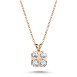 Diamant-Kleeblatt-Kette