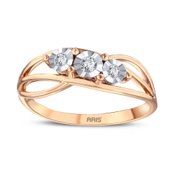 Miracle-Diamantring (0,50 Karat optische Wirkung)