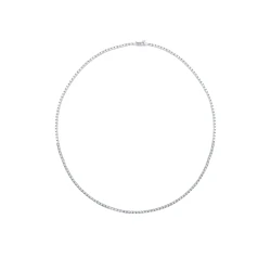 7,12 Karat Diamant-Rivière-Halskette