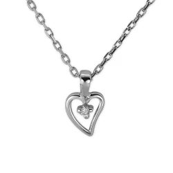 Diamant Herz Kette