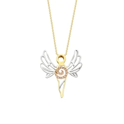 Diamant Friedensengel Azrael Kette