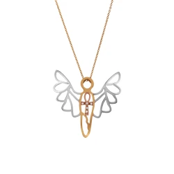 Diamant Liebesengel Chamuel Kette