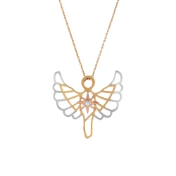 Diamant Sonnenengel Och Kette