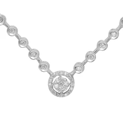 Diamant Fantasie Effect Kette