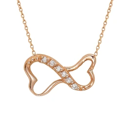 Diamant Unendlichkeit Kette