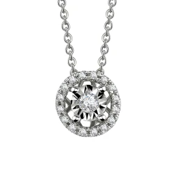 Diamant Solitärring Miracle Kette