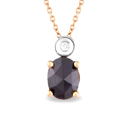 Schwarzer Diamant Kette
