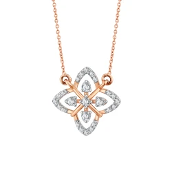 Diamant Stern Halskette