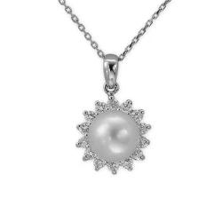 Diamant Anturage Perlenkette