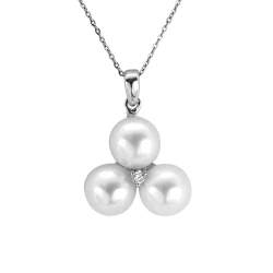 Diamant Perlen Kette