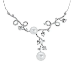 Diamant Levkoje Perlenkette