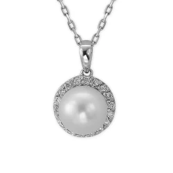 Fantasie Perlen-Diamant Kette