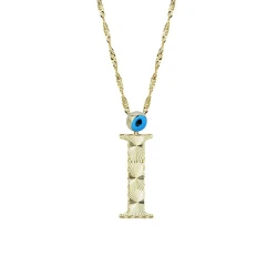 Goldkette mit Buchstabe İ