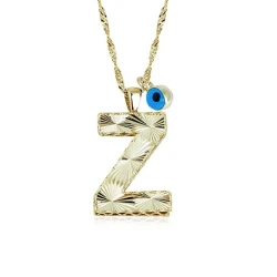 Goldkette mit Buchstabe Z