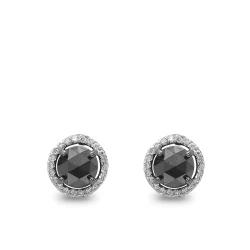 Schwarze Diamant Ohrringe