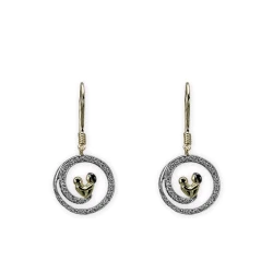 Diamant Mutter-Kind Ohrringe Pavia