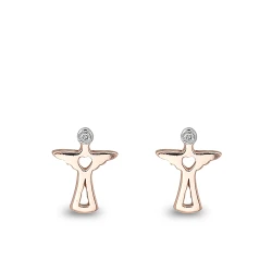 Diamant Engel Ohrring