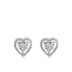 Diamant Herz Miracle Ohrringe