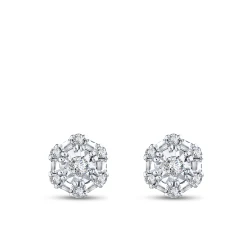 Diamant-Design-Ohrringe