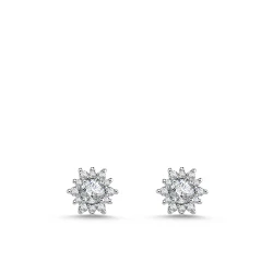 0,36 Karat Diamant-Solitär-Ohrringe