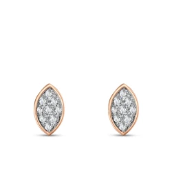 Diamant Fantasie Ohrringe