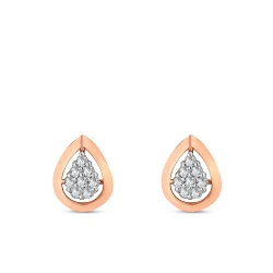 Diamant Gold Ohrringe