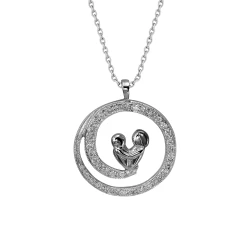 Diamant Mutter-und-Kind Kette