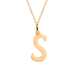 Gold Buchstaben Kette