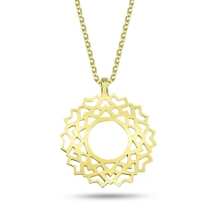 Kronen-Chakra (Sahasrara) Goldkette