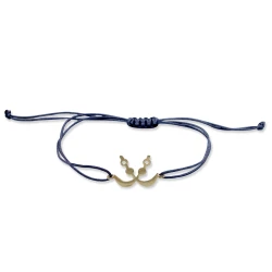 Mut Symbol Adinkra Gold Armband (Akofena)