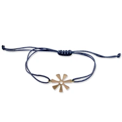 Weise Symbol Gold Armband (Ananse Ntontan)
