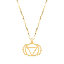 Stirn Chakra Gold Kette