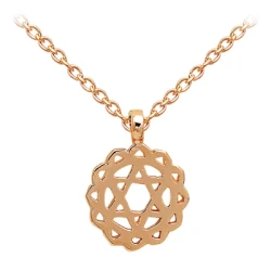 Herz Chakra Gold Kette