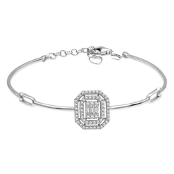 Diamant Baguette Armband